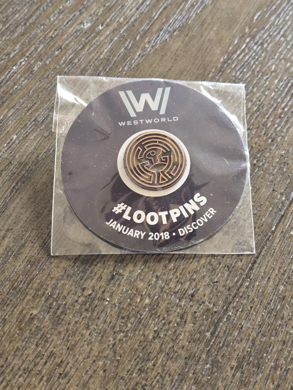 Lootcrate Westworld Loot Pin 2018